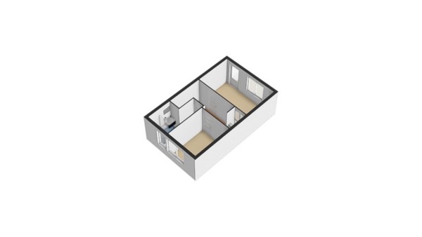 Floorplan - Vrijlandtstraat 44, 3195 VV Pernis Rotterdam